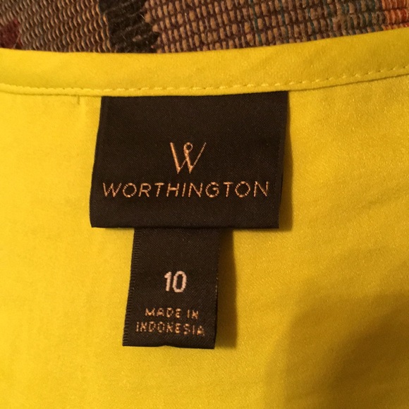 Worthington Sleeveless Dress - Picture 3 of 4
